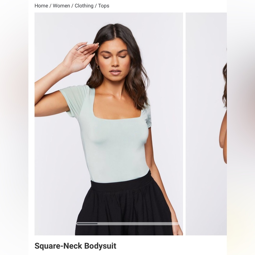 Forever 21 Sage Bodysuit